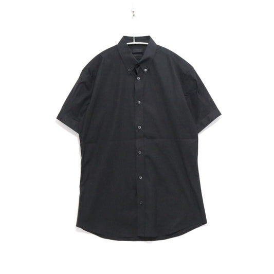 Alexander McQueen 13SS Back Strap BD Shirt Black Size 46