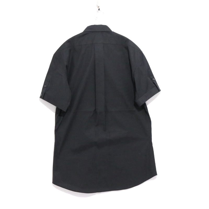 Alexander McQueen 13SS Back Strap BD Shirt Black Size 46