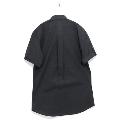 Alexander McQueen 13SS Back Strap BD Shirt Black Size 46
