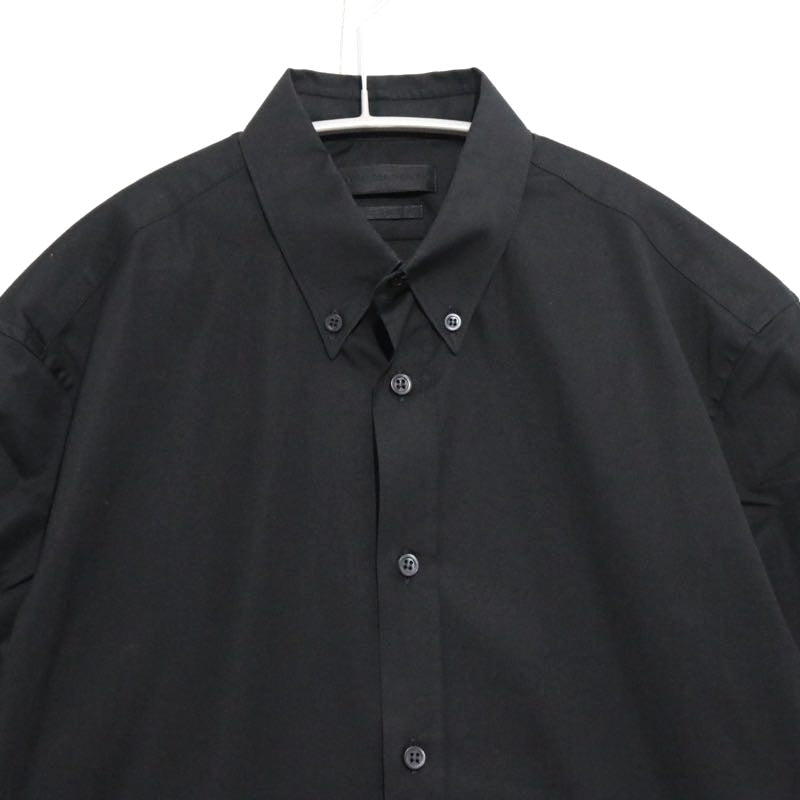 Alexander McQueen 13SS Back Strap BD Shirt Black Size 46