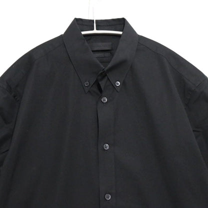 Alexander McQueen 13SS Back Strap BD Shirt Black Size 46