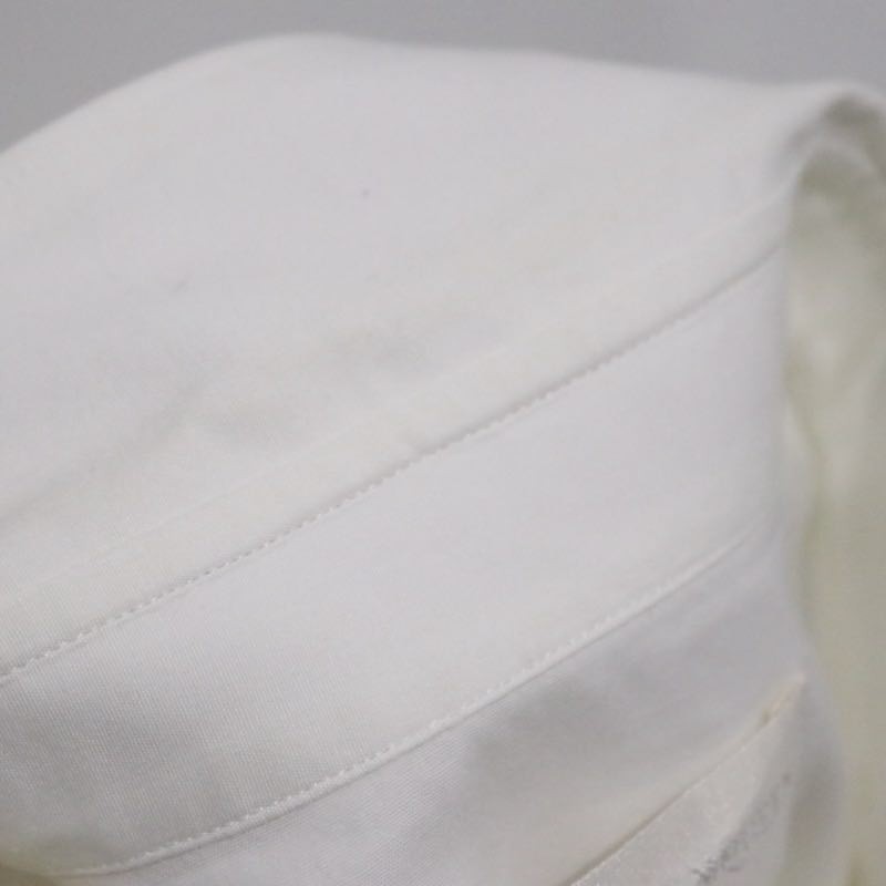 Alexander McQueen 13SS Back Strap Shirt White Size 46
