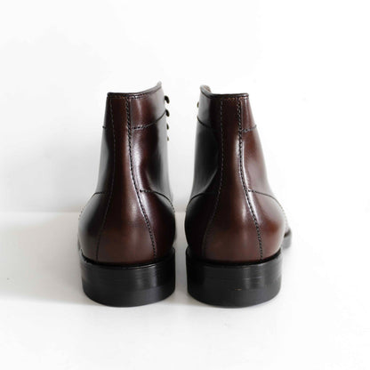 ALDEN N9801H Military Plain Toe Boots Calf Leather Size 8D