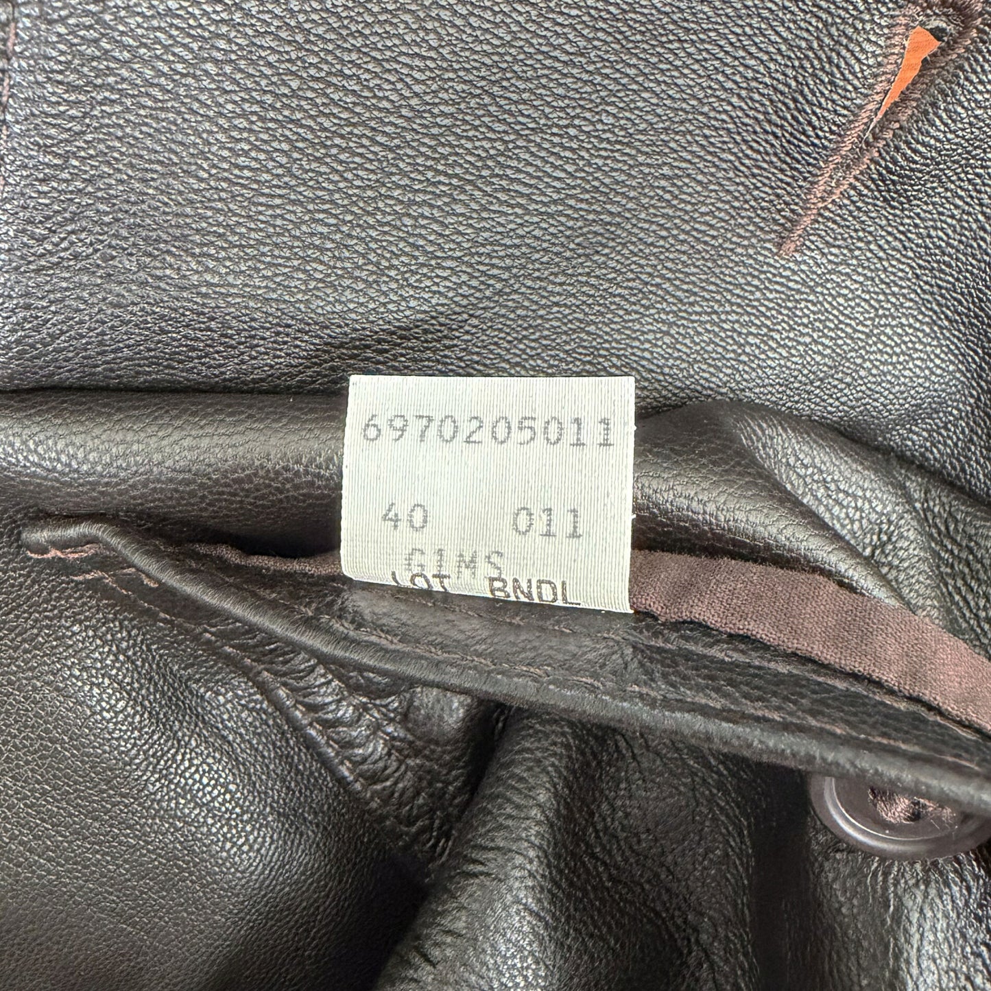 SCHOTT G-1 Leather Flight Jacket Boa Ribbed Cuffs Size 40