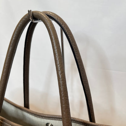 Hermes Garden Party PM Etoupe Leather Tote Bag Size ONE SIZE