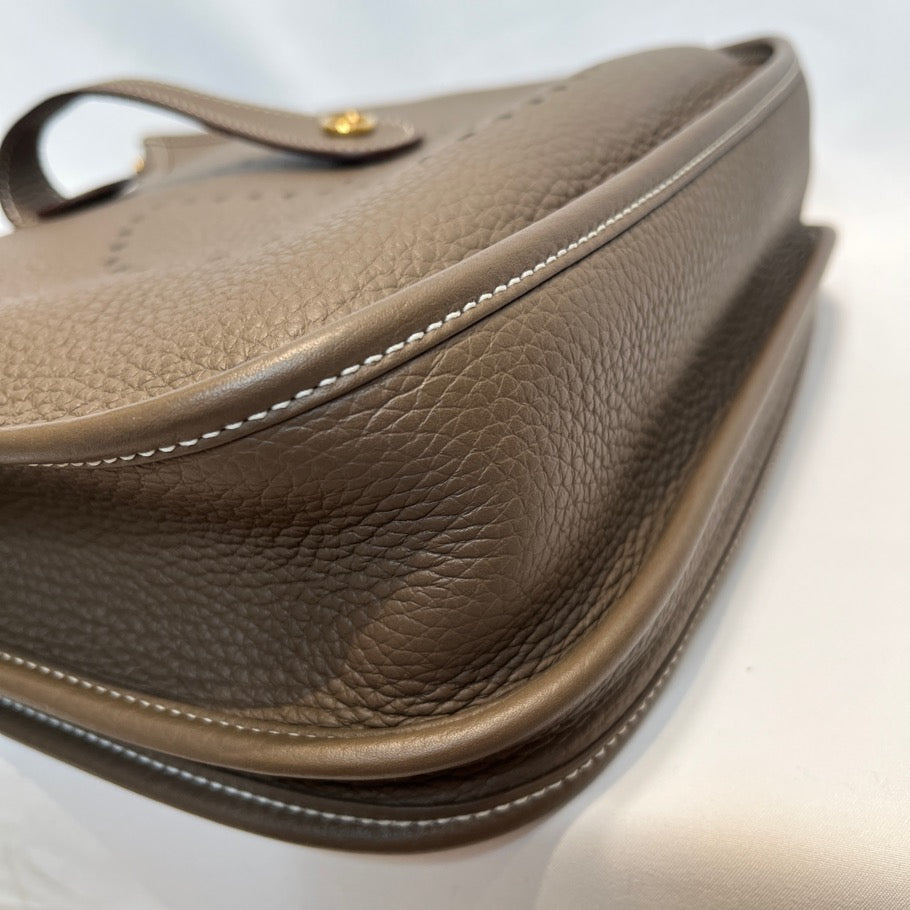 Hermes Evelyne III PM Etoupe Shoulder Bag Size ONE SIZE