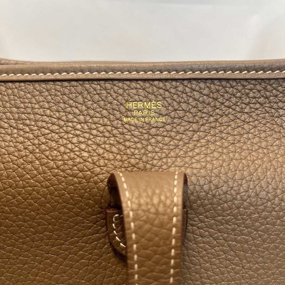 Hermes Evelyne III PM Etoupe Shoulder Bag Size ONE SIZE