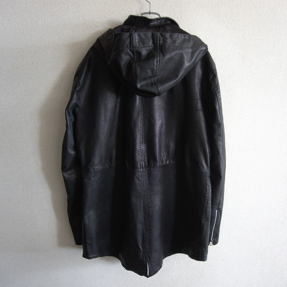 14th addiction Goatskin Mods Parka Coat Size 3