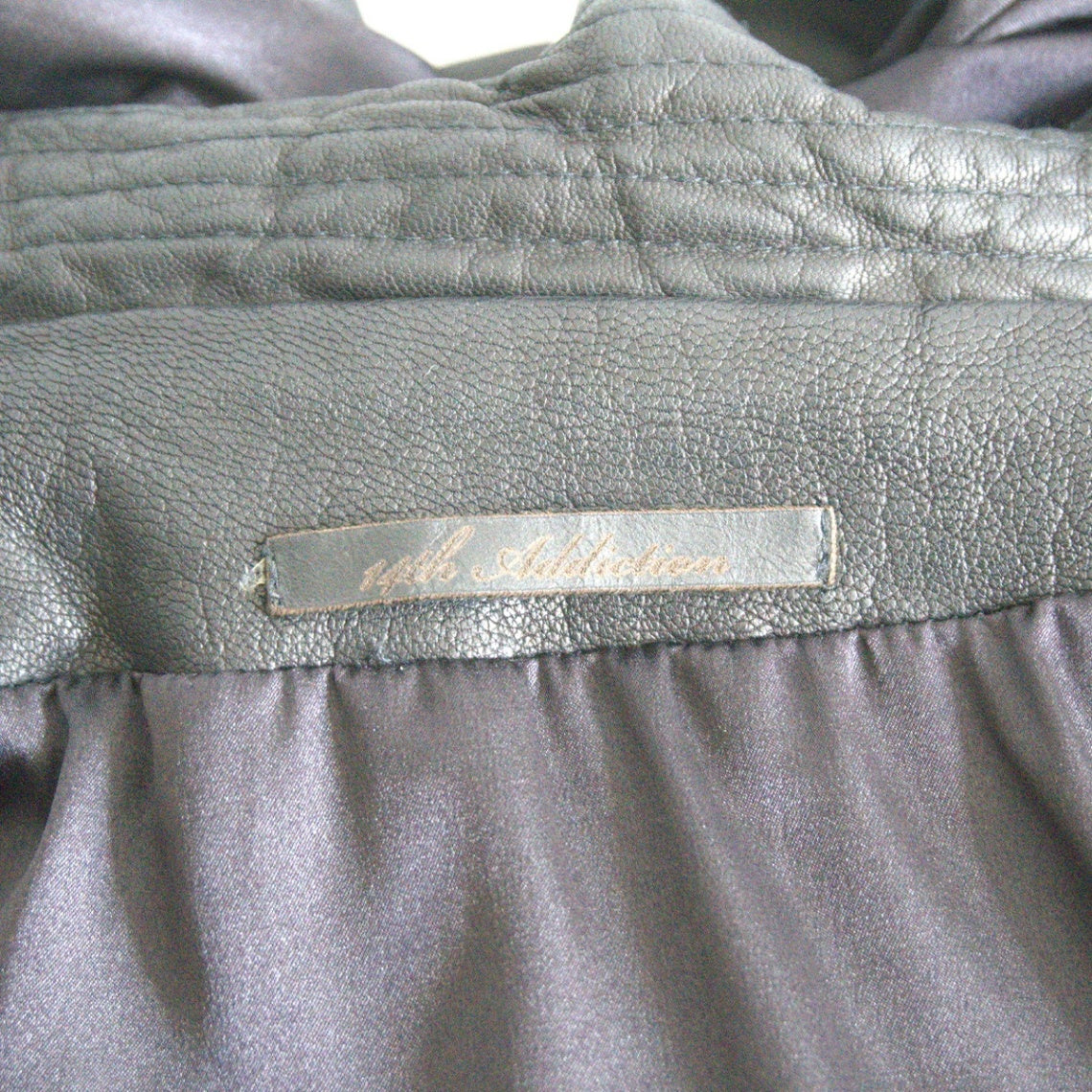 14th addiction Goatskin Mods Parka Coat Size 3