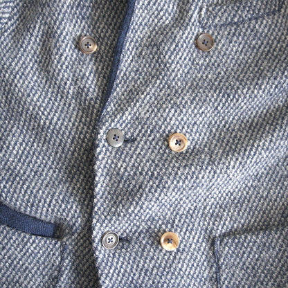 45R Wool Double-Breasted Jacket Size 3