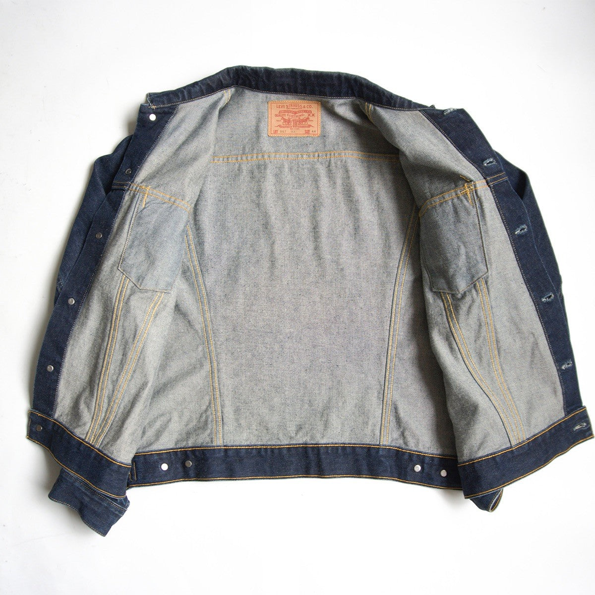 LEVI'S 557XX Big E Type III Valencia Made Denim Jacket Size 44
