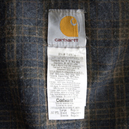 Carhartt Detroit Duck Canvas Jacket Petrol J97 PTL Size L
