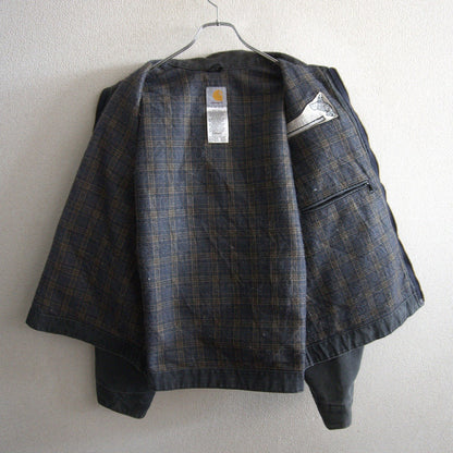 Carhartt Detroit Duck Canvas Jacket Petrol J97 PTL Size L