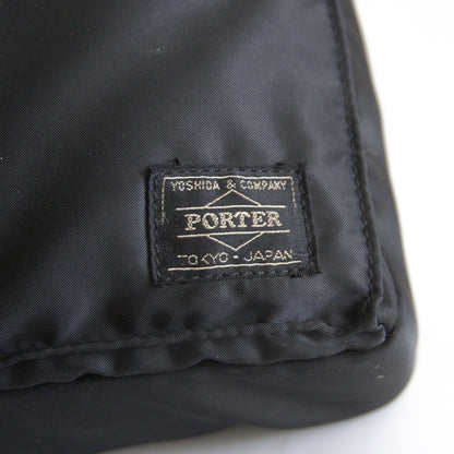 PORTER Tanker Nylon 2-Way Shoulder Briefcase Bag Black
