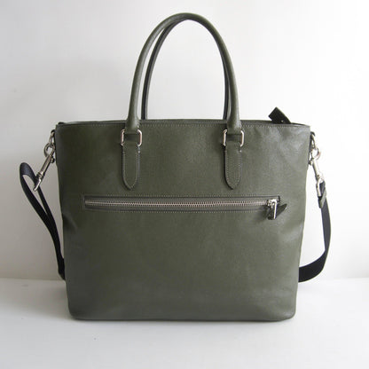 COACH C2842 2-Way Beckett Leather Tote Bag Khaki