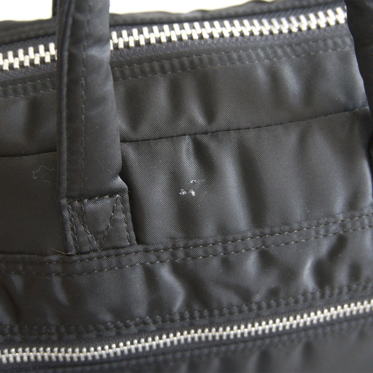 PORTER Tanker Nylon 2-Way Shoulder Briefcase Bag Black