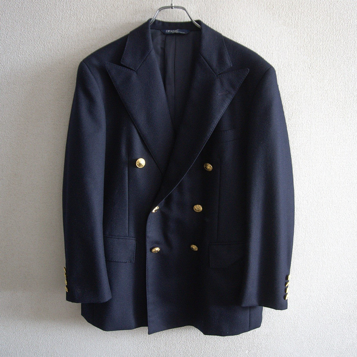 POLO RALPH LAUREN Double Gold Button Blazer Size 170A5