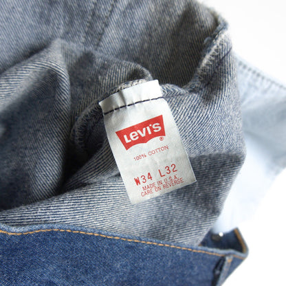 LEVI'S 90s USA Made 501 Denim Jeans Size 34×32
