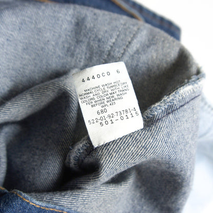 LEVI'S 90s USA Made 501 Denim Jeans Size 34×32
