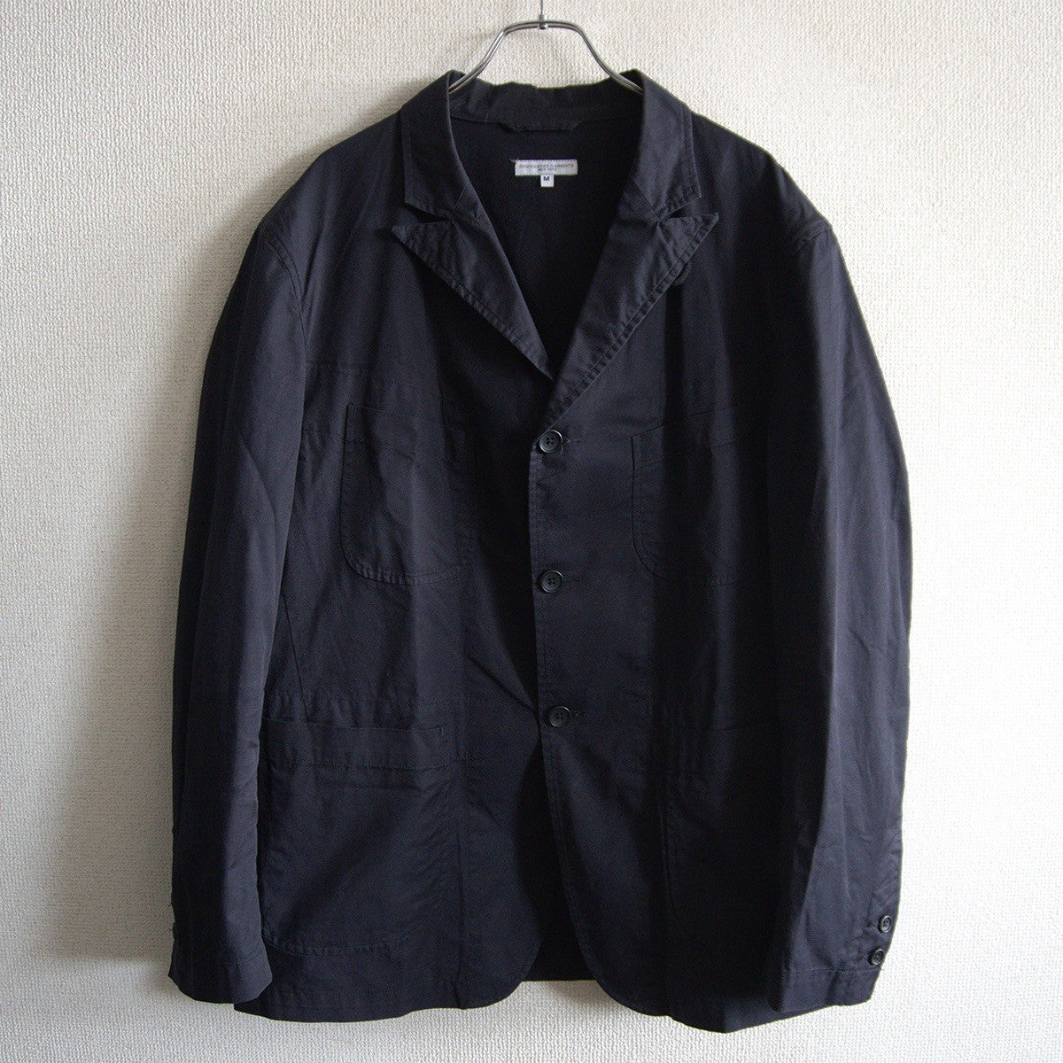 Engineered Garments Navy Cotton Bedford Jacket Size M