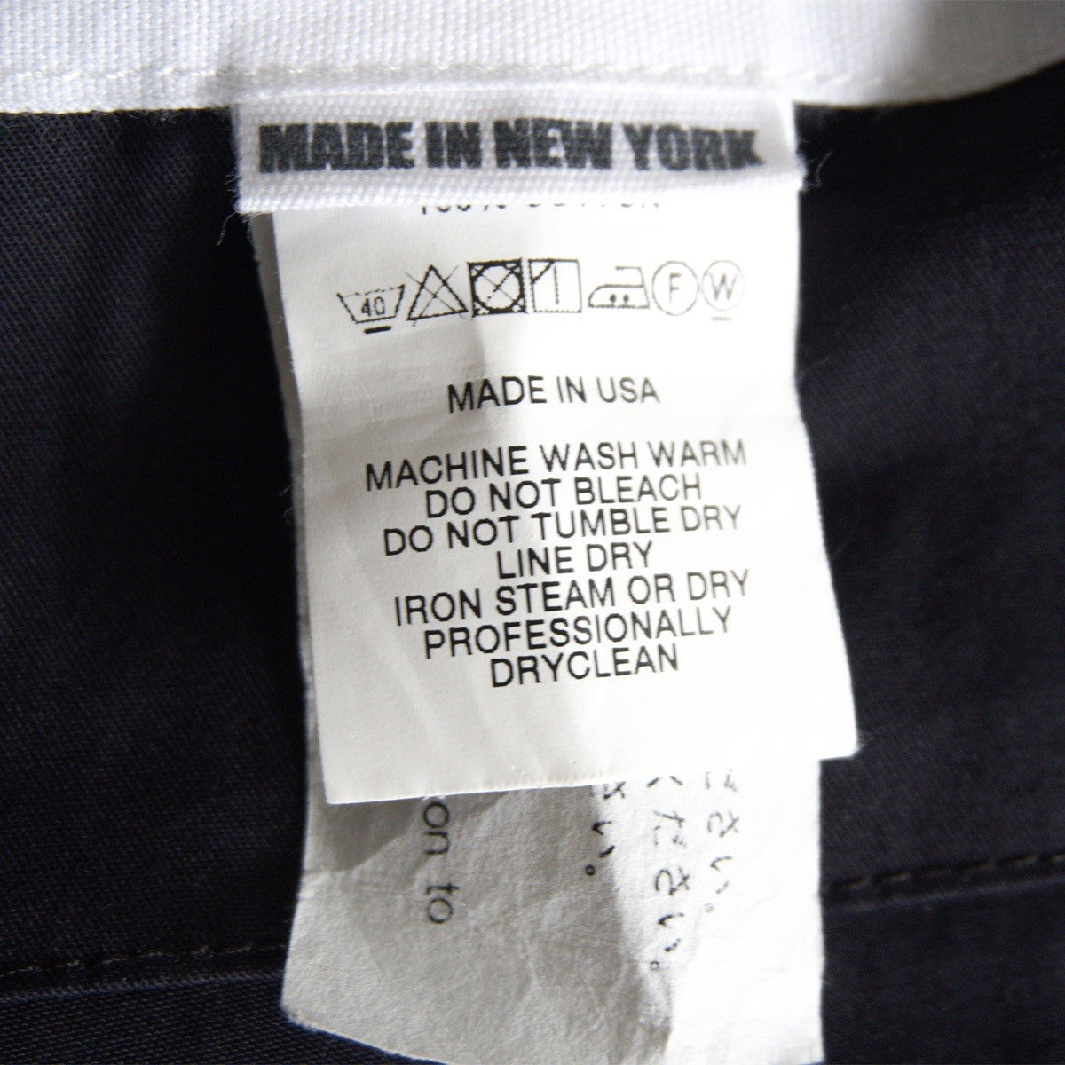 Engineered Garments Navy Cotton Bedford Jacket Size M