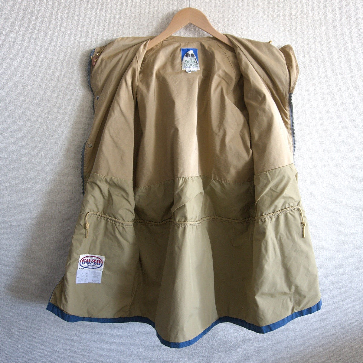 Sierra Designs USA Made 60/40 Mountain Parka Blue Jacket Size XL
