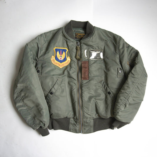 LION UNIFORM Buzz Rickson's 50s MA-1 Sage Green Jacket Size M