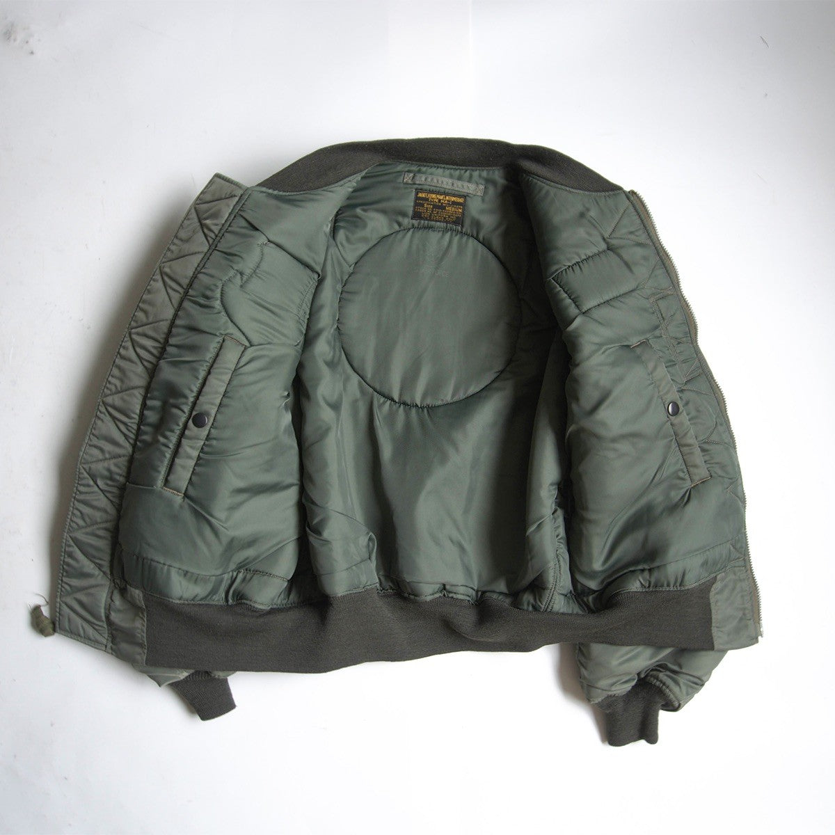 LION UNIFORM Buzz Rickson's 50s MA-1 Sage Green Jacket Size M