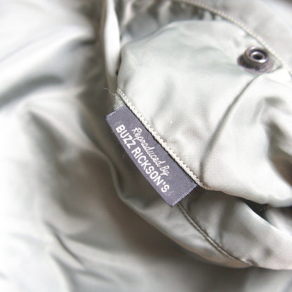 LION UNIFORM Buzz Rickson's 50s MA-1 Sage Green Jacket Size M