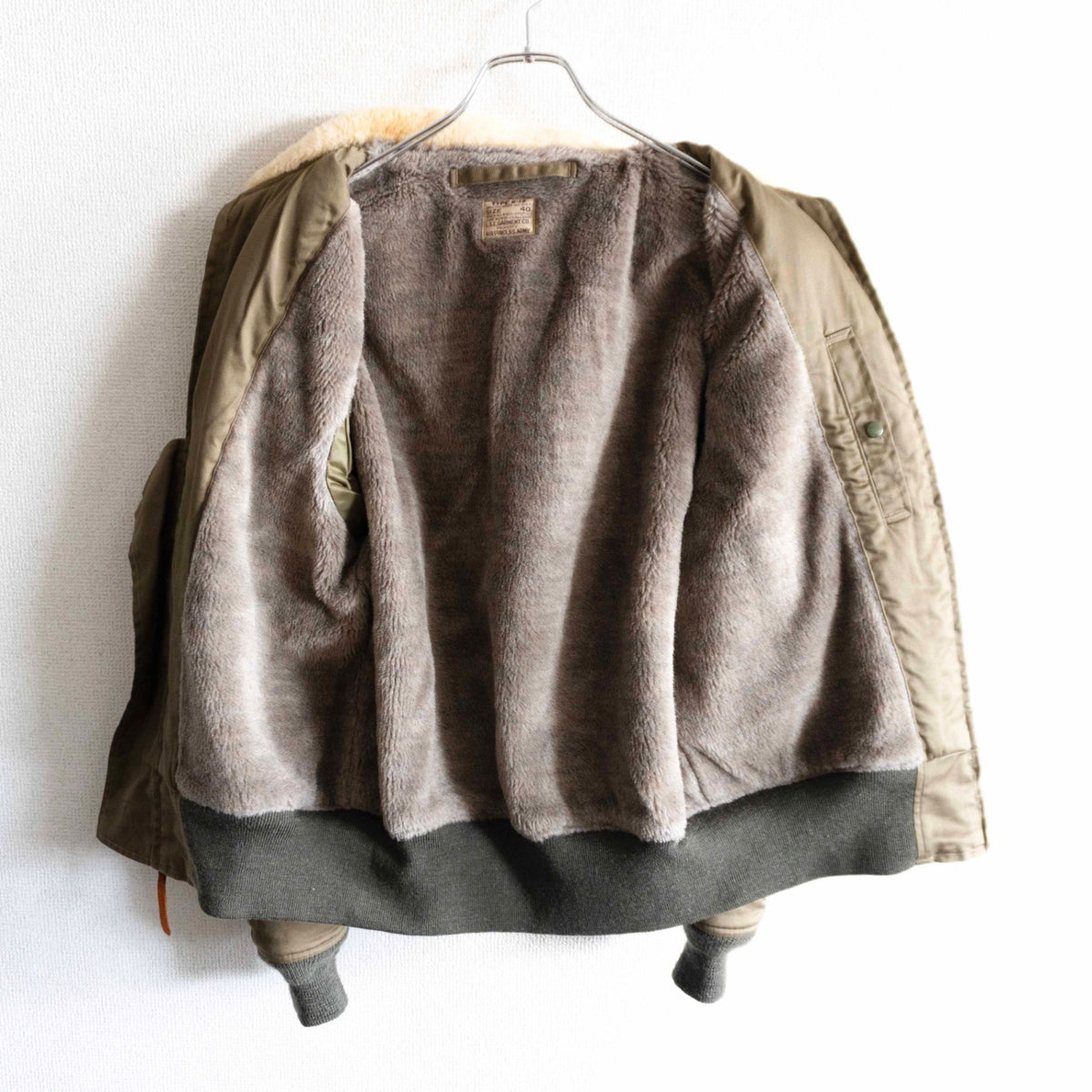 L.S.L. GARMENT CO. Buzz Rickson's B-10 Flight Jacket Size 40