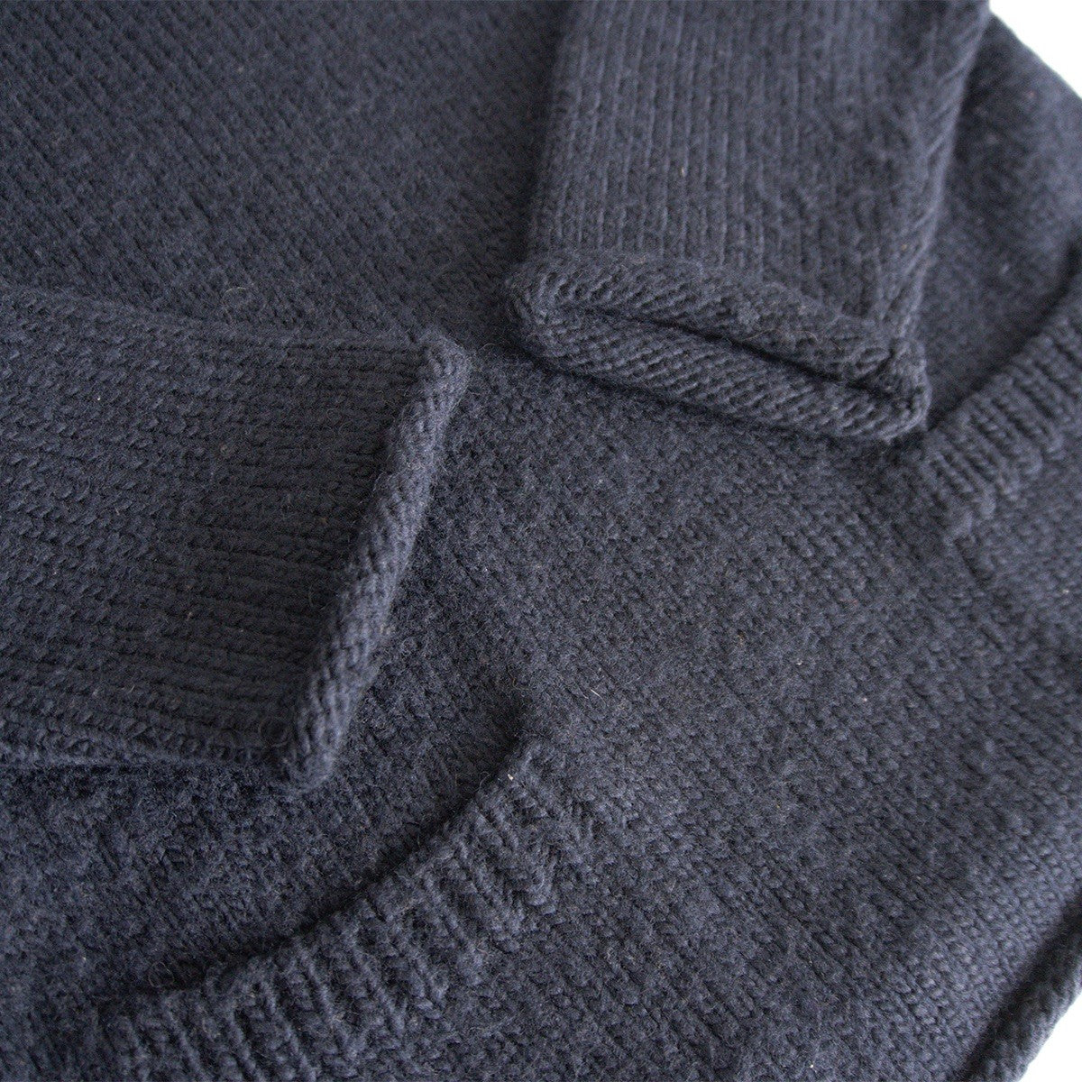 Y's for men 90s Archive Roll Neck Wool Sweater Navy