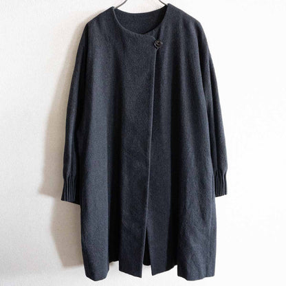 ARTS&SCIENCE Tuck Cuff Wool Coat Gray Size 1