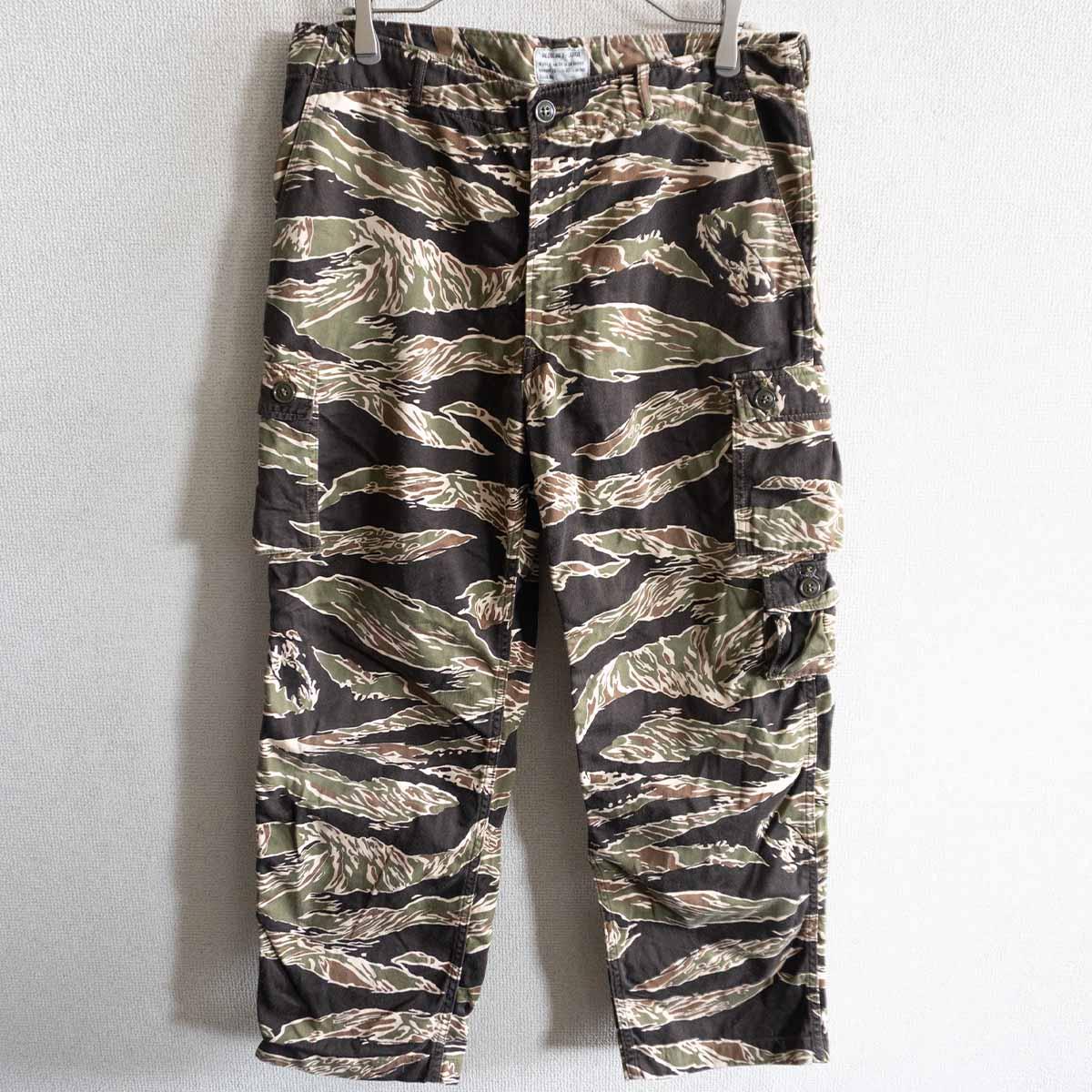 THE REAL McCOY'S Tiger Camo Trousers Size XL