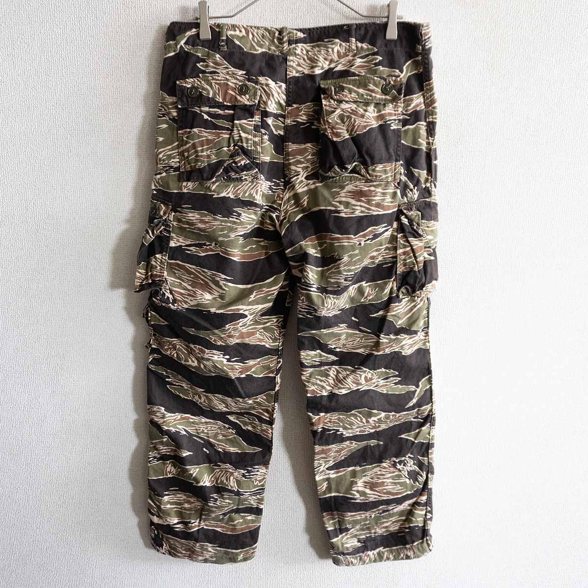 THE REAL McCOY'S Tiger Camo Trousers Size XL