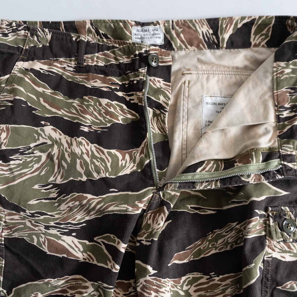 THE REAL McCOY'S Tiger Camo Trousers Size XL