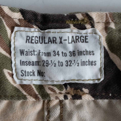 THE REAL McCOY'S Tiger Camo Trousers Size XL