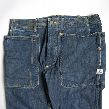 SASSAFRAS Fall Leaf Denim Jeans Size L