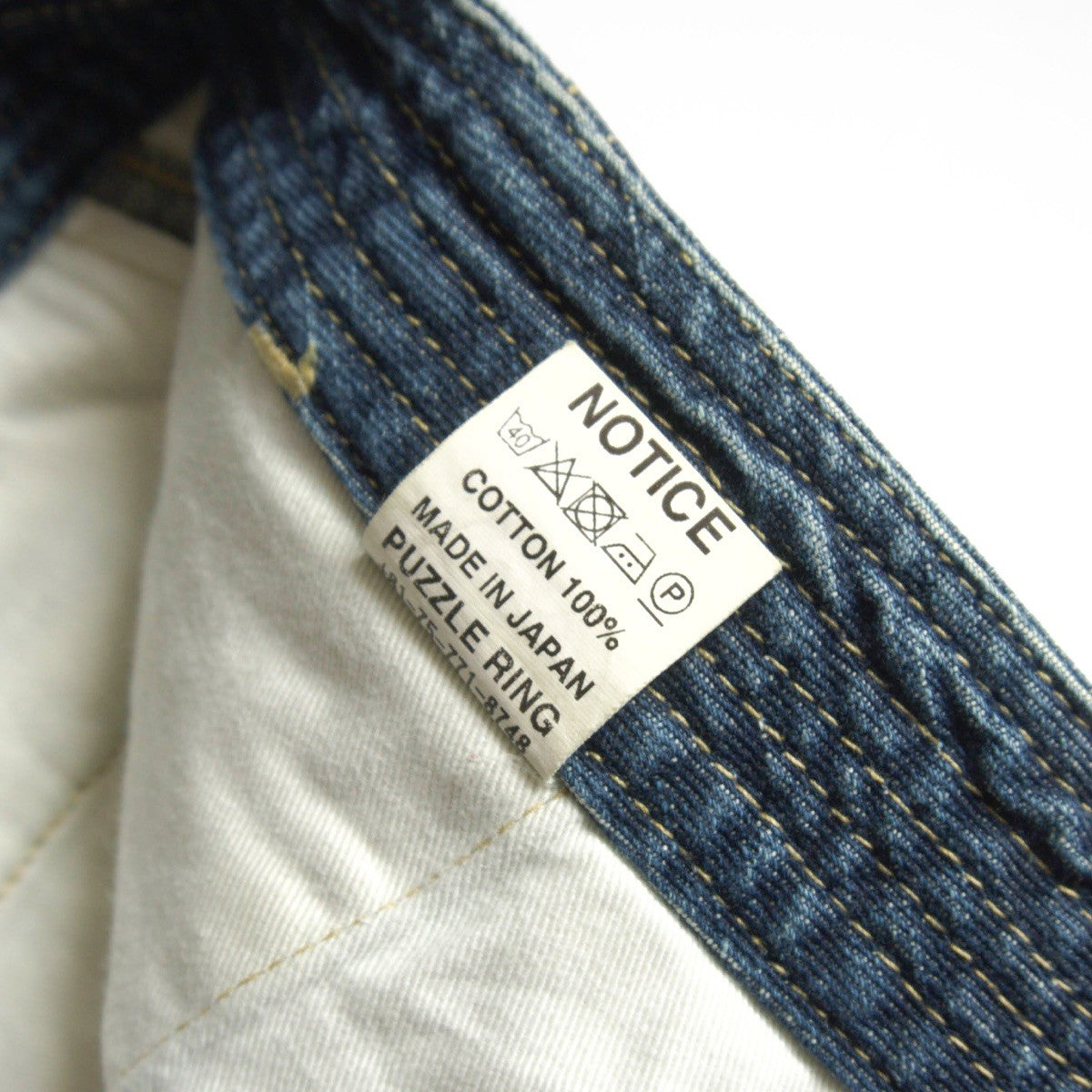 SASSAFRAS Fall Leaf Denim Jeans Size L