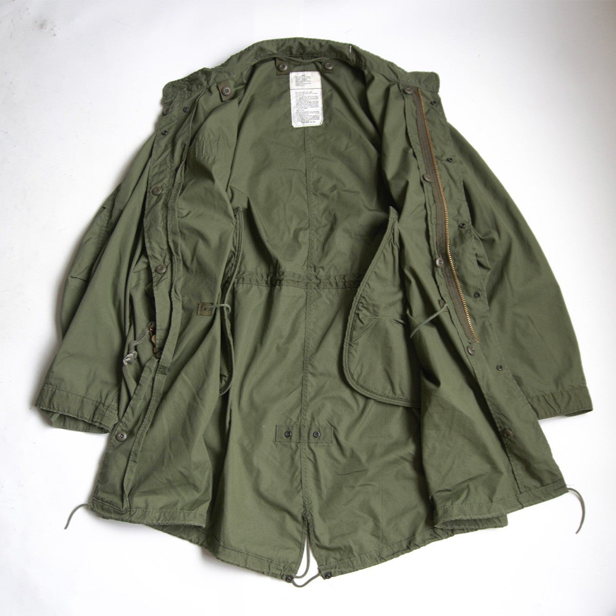US ARMY 80s M-65 Fishtail Parka Mod Coat Liner Size M