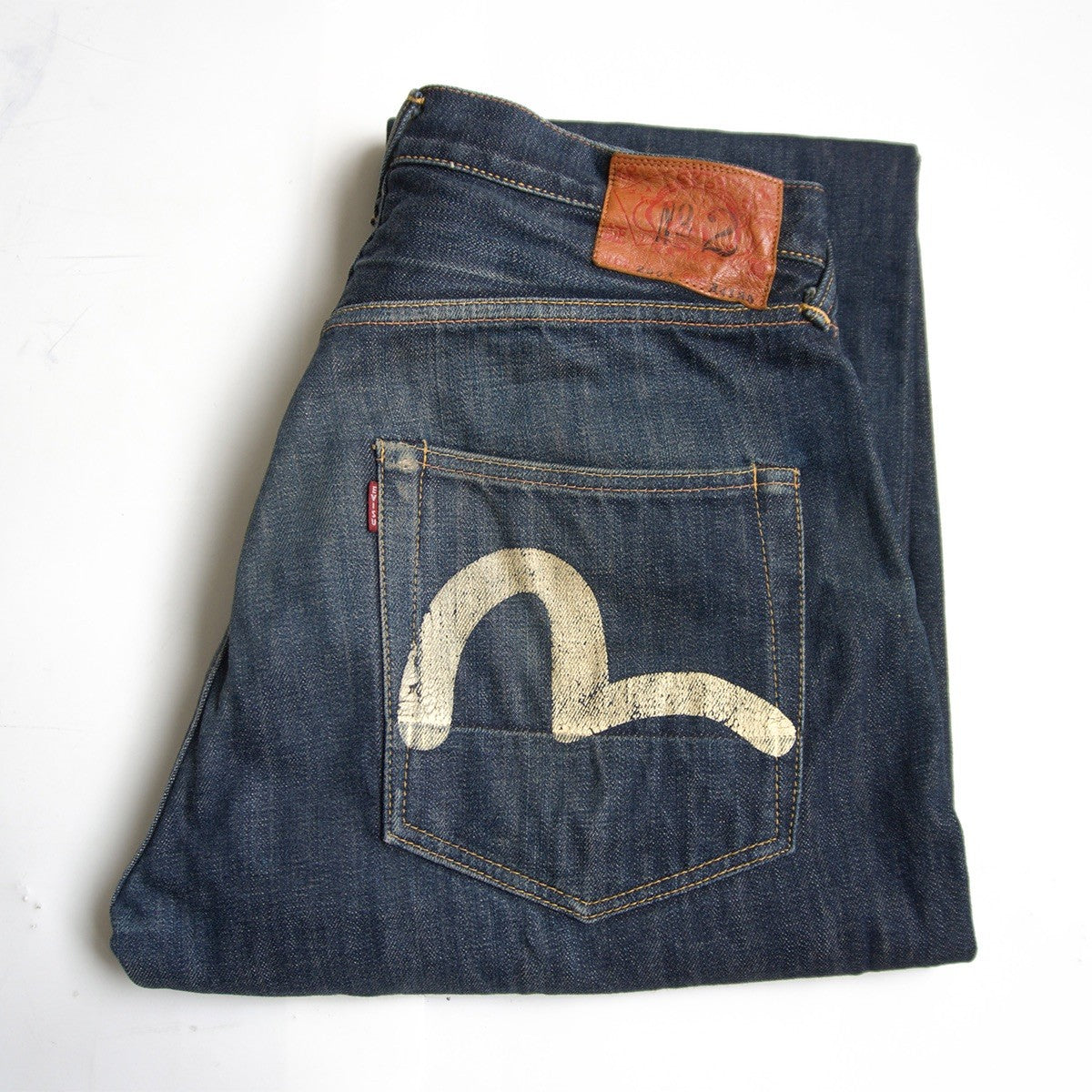 EVISU LOT.2001 Seagull Denim Jeans Size 34×35