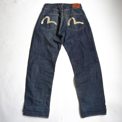 EVISU LOT.2001 Seagull Denim Jeans Size 34×35