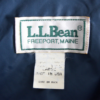 USA 80s L.L.Bean Boa Fleece Jacket Metal Button Size L