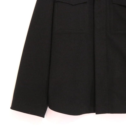 DESCENTE PAUSE Polyester Packable Long Sleeve Shirt Black Size O