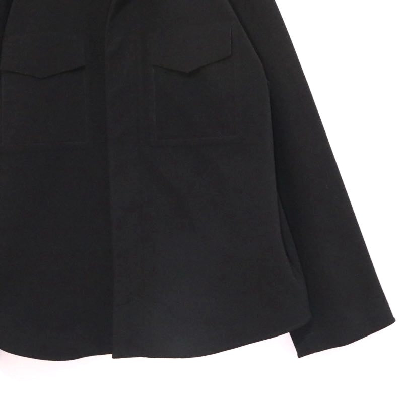 DESCENTE PAUSE Polyester Packable Long Sleeve Shirt Black Size O