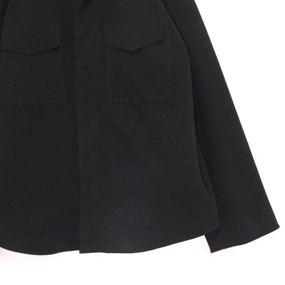 DESCENTE PAUSE Polyester Packable Long Sleeve Shirt Black Size O