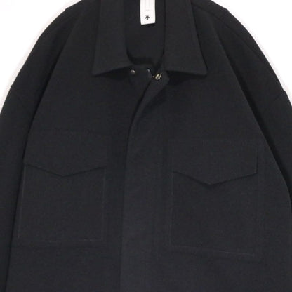 DESCENTE PAUSE Polyester Packable Long Sleeve Shirt Black Size O