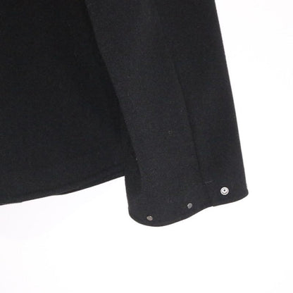 DESCENTE PAUSE Polyester Packable Long Sleeve Shirt Black Size O