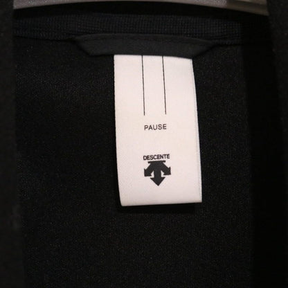 DESCENTE PAUSE Polyester Packable Long Sleeve Shirt Black Size O