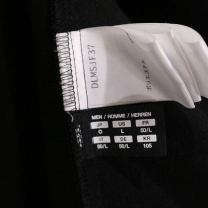 DESCENTE PAUSE Polyester Packable Long Sleeve Shirt Black Size O