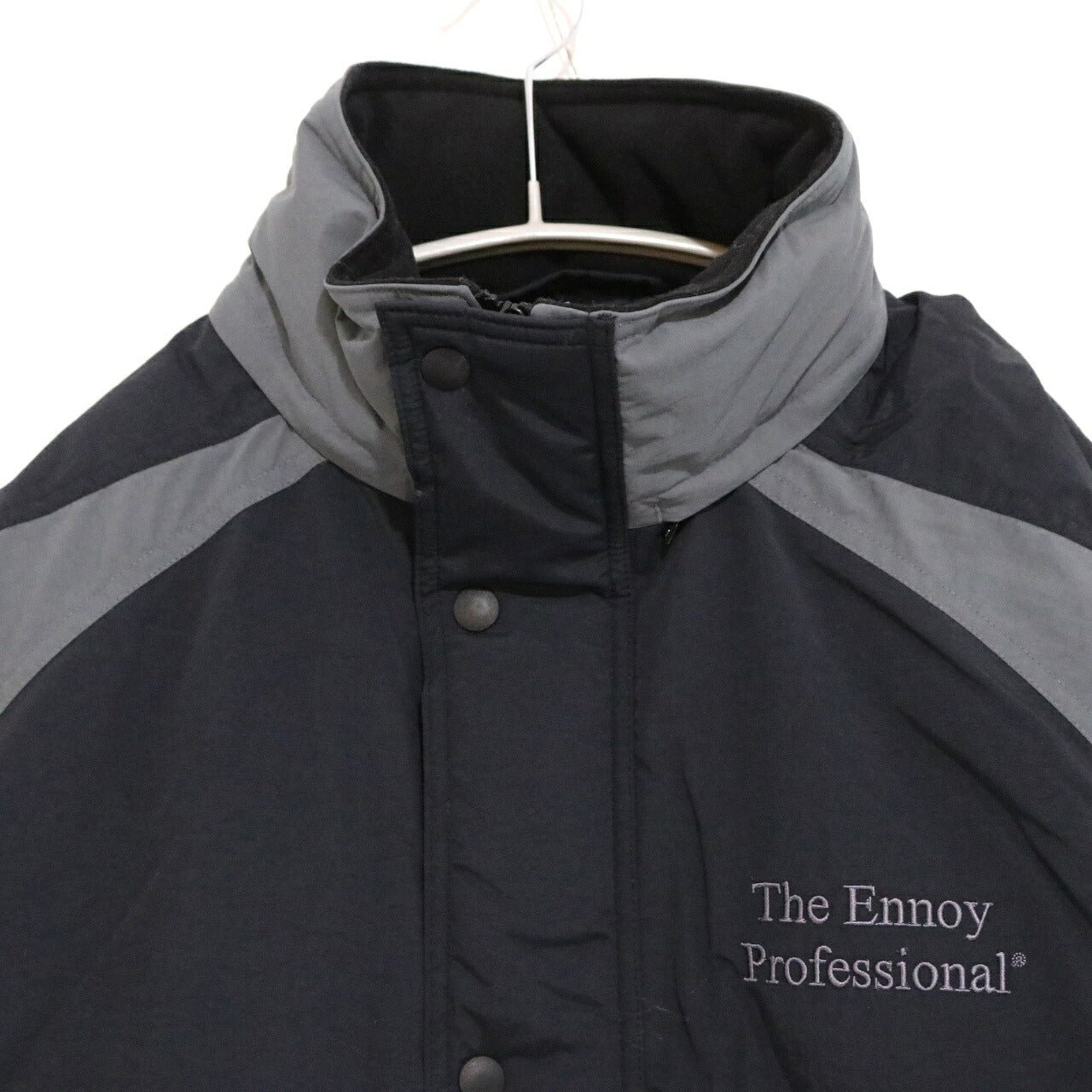 The Ennoy Professional Padded Nylon Bench Coat Black Size L